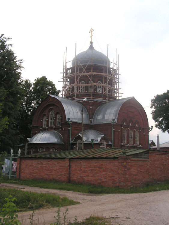 Павловский Посад. Церковь Вознесения Господня на Городке. документальные фотографии