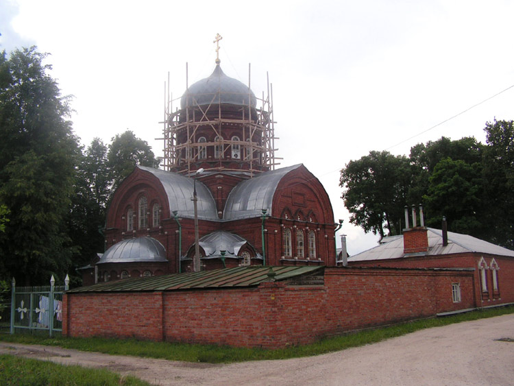 Павловский Посад. Церковь Вознесения Господня на Городке. документальные фотографии