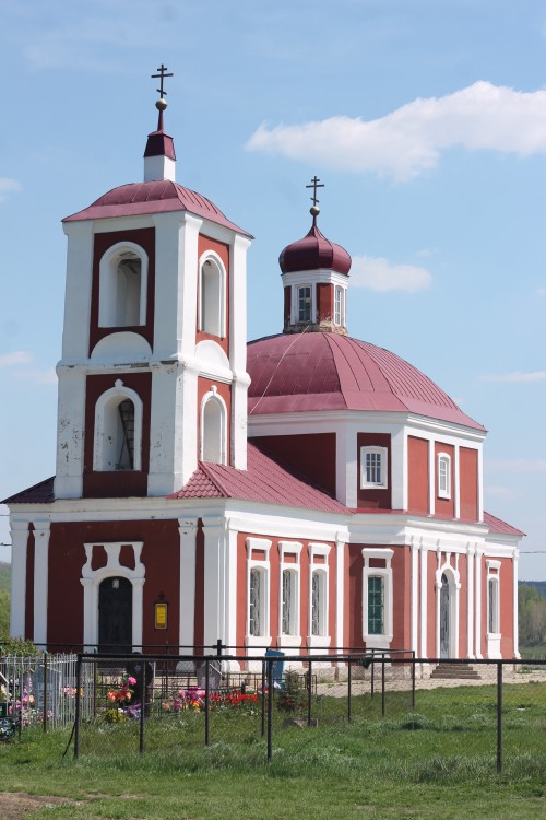 Церковь Николая Чудотворца, Каменка (Задонский район, Липецкая область). фасады