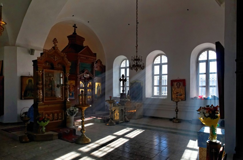Церковь Казанской иконы Божией Матери, Бывалино (Павлово-Посадский городской округ и г. Электрогорск, Московская область). интерьер и убранство
