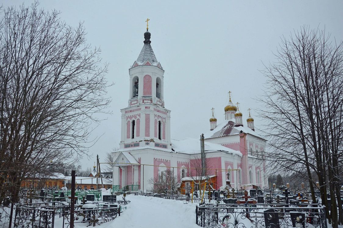 Церковь Казанской иконы Божией Матери, Бывалино (Павлово-Посадский городской округ и г. Электрогорск, Московская область). фасады