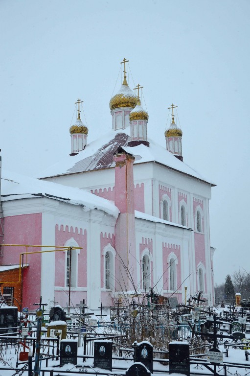 Бывалино. Церковь Казанской иконы Божией Матери. фасады