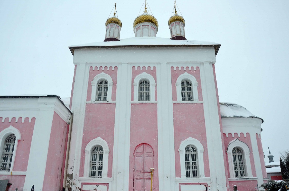 Бывалино. Церковь Казанской иконы Божией Матери. фасады