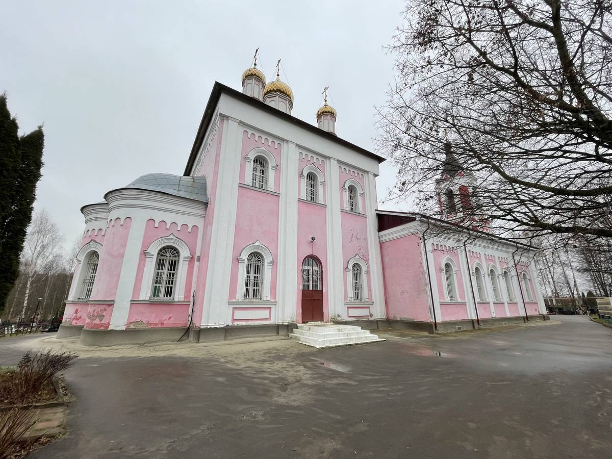 фасады. Церковь Казанской иконы Божией Матери, Бывалино (Павлово-Посадский городской округ и г. Электрогорск, Московская область)