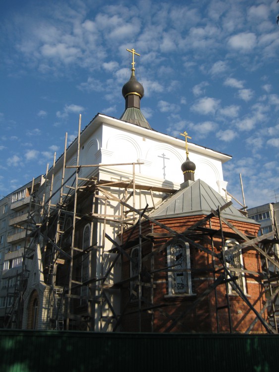 Павловский Посад. Церковь Рождества Пресвятой Богородицы в Корневе (новая). фасады