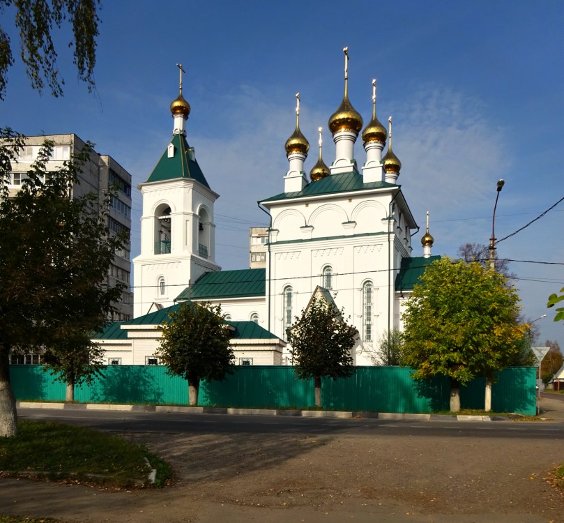 Церковь Рождества Пресвятой Богородицы в Корневе (новая), Павловский Посад (Павлово-Посадский городской округ и г. Электрогорск, Московская область). фасады