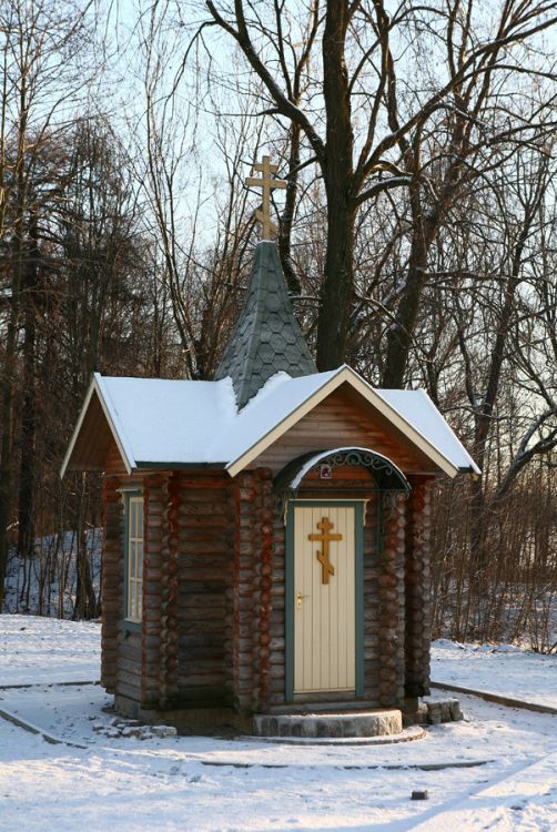 Свердлова им., посёлок. Церковь Николая Чудотворца. фасады, Борисоглебская часовня