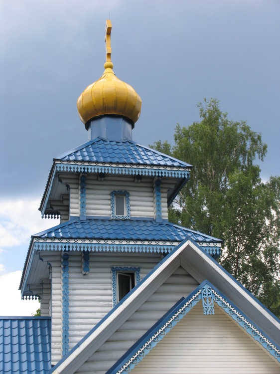 Церковь Николая Чудотворца, Рощино (Выборгский район, Ленинградская область). архитектурные детали, Звонница.