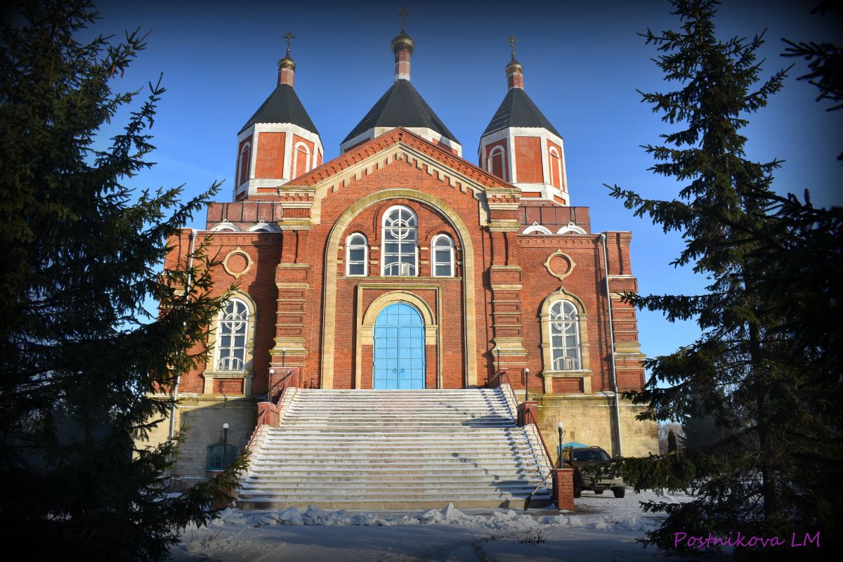 Церковь Иверской иконы Божией Матери, Борщевое (Венёвский район, Тульская область). фасады