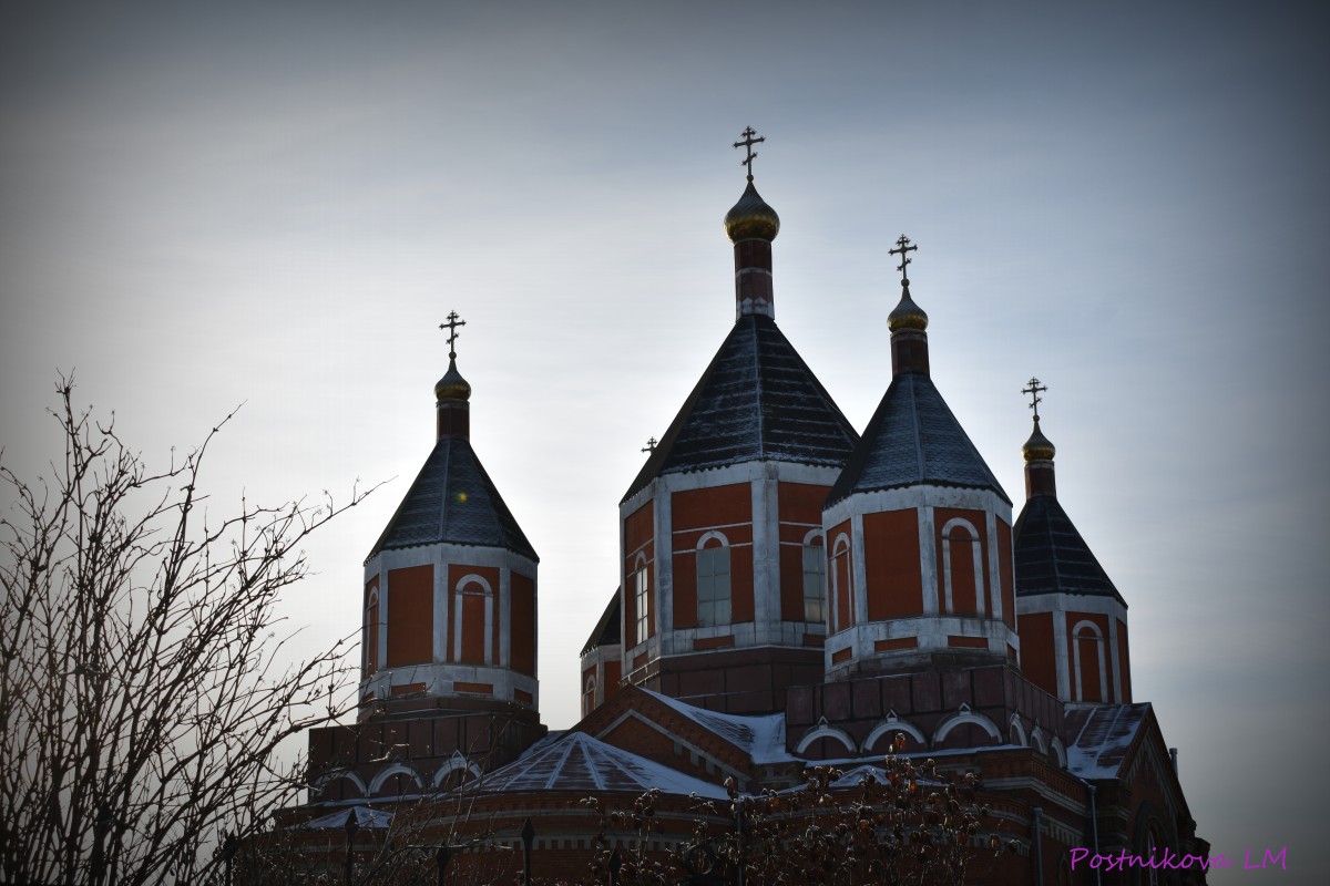 Церковь Иверской иконы Божией Матери, Борщевое (Венёвский район, Тульская область). художественные фотографии
