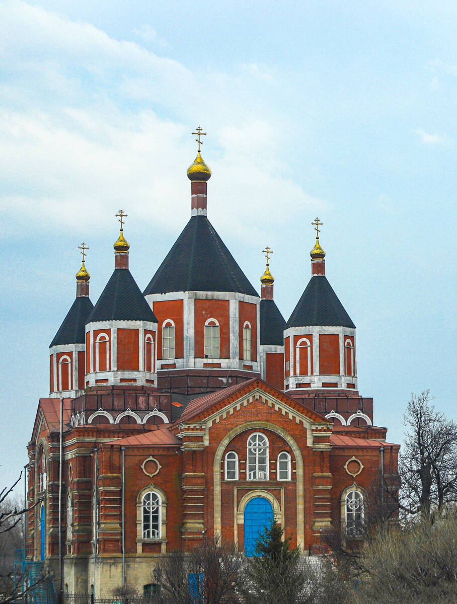 Церковь Иверской иконы Божией Матери, Борщевое (Венёвский район, Тульская область). фасады
