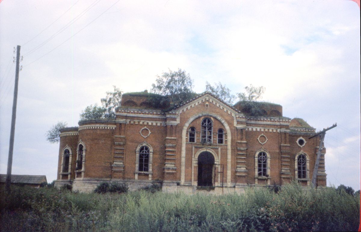 документальные фотографии. Церковь Иверской иконы Божией Матери, Борщевое (Венёвский район, Тульская область)