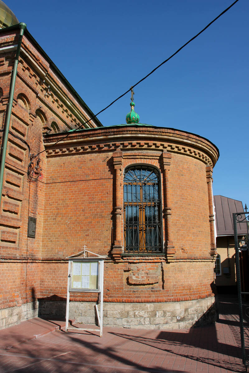 Церковь Серафима Саровского, Тула (Тула, город, Тульская область). архитектурные детали, Апсида