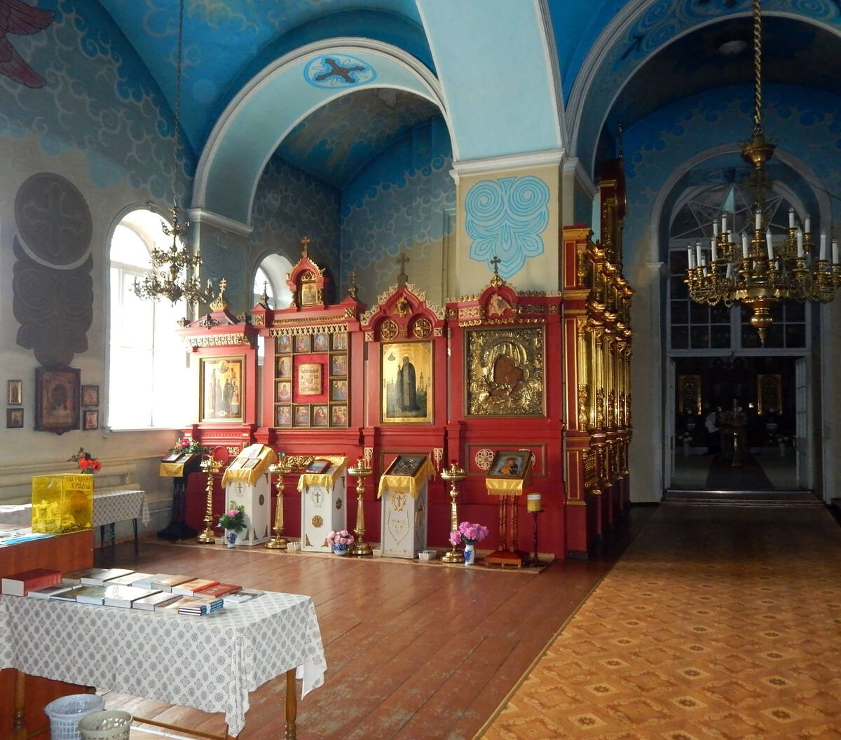 Церковь Вознесения Господня, Речицы (Раменский район и гг. Бронницы, Жуковский, Московская область). интерьер и убранство
