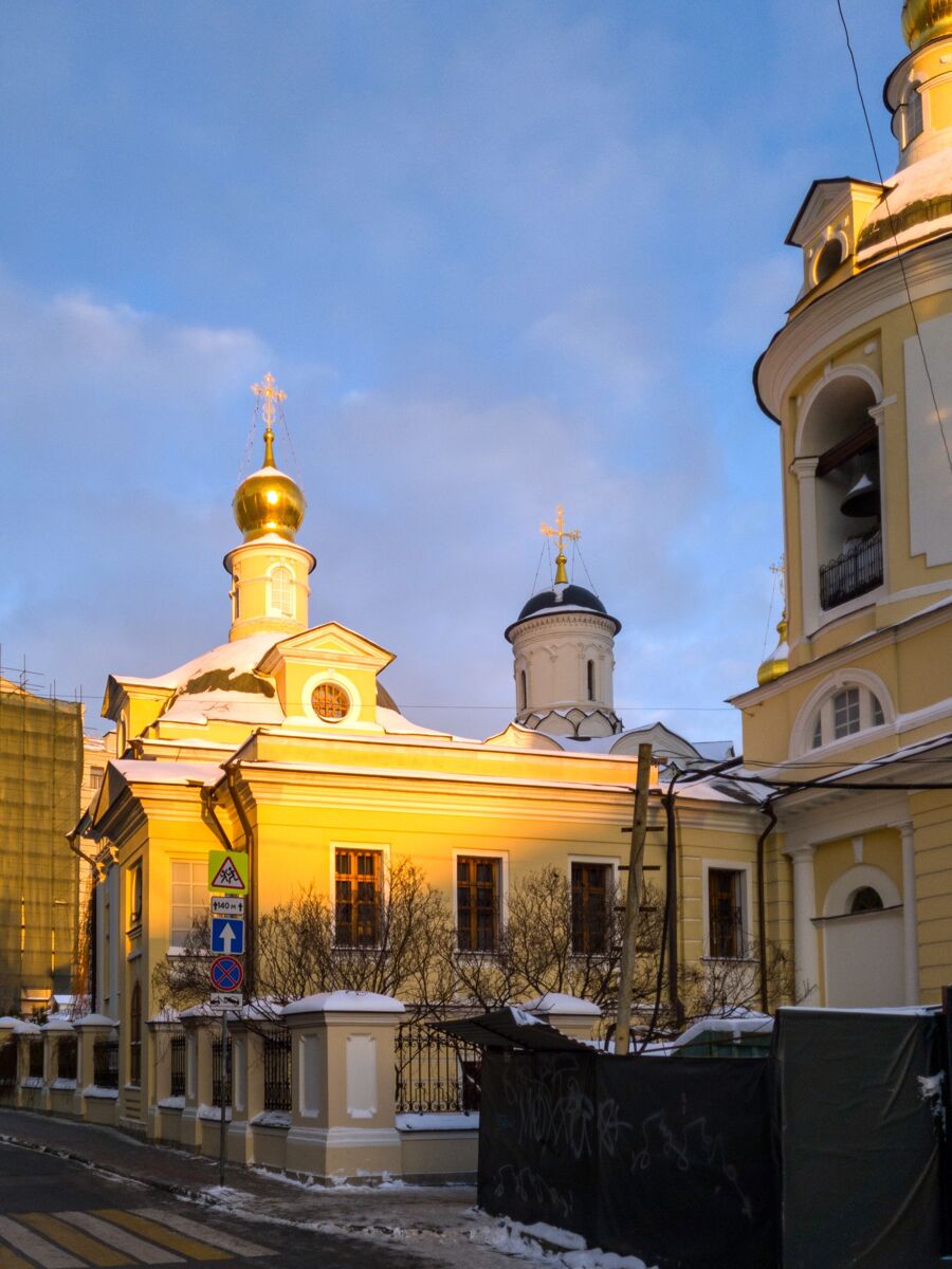 Церковь Антипы Пергамского на Колымажном дворе, Хамовники (Центральный административный округ (ЦАО), г. Москва). фасады