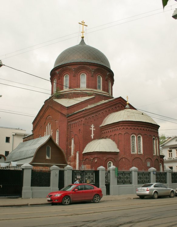 Замоскворечье. Старообрядческая церковь Покрова Пресвятой Богородицы Замоскворецкой общины. фасады