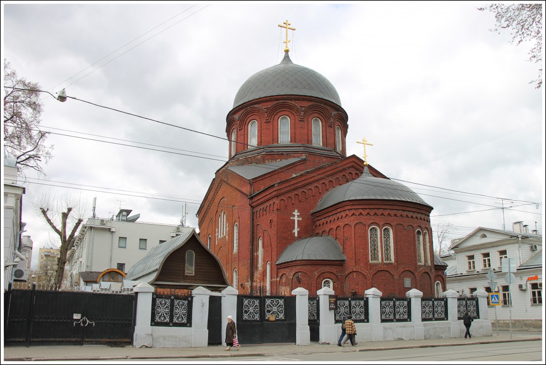 Замоскворечье. Старообрядческая церковь Покрова Пресвятой Богородицы Замоскворецкой общины. фасады