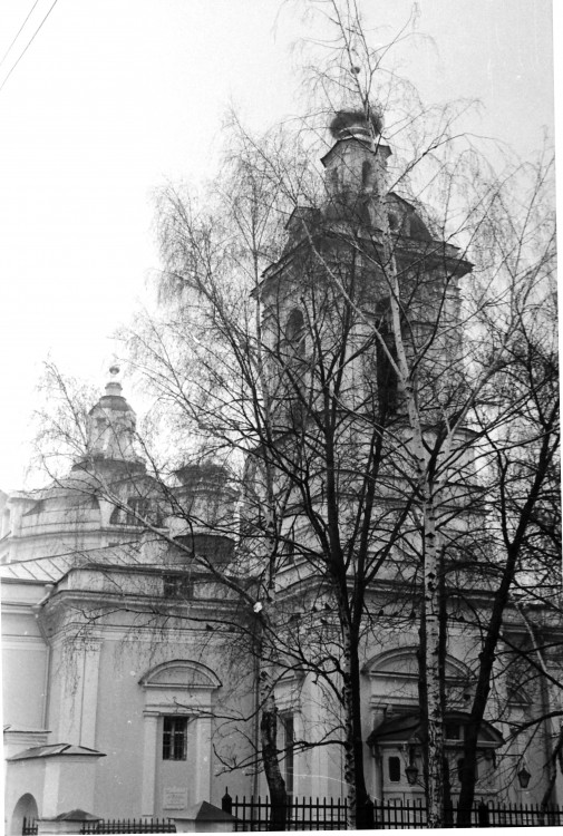 Замоскворечье. Церковь Николая Чудотворца в Кузнецкой слободе. фасады