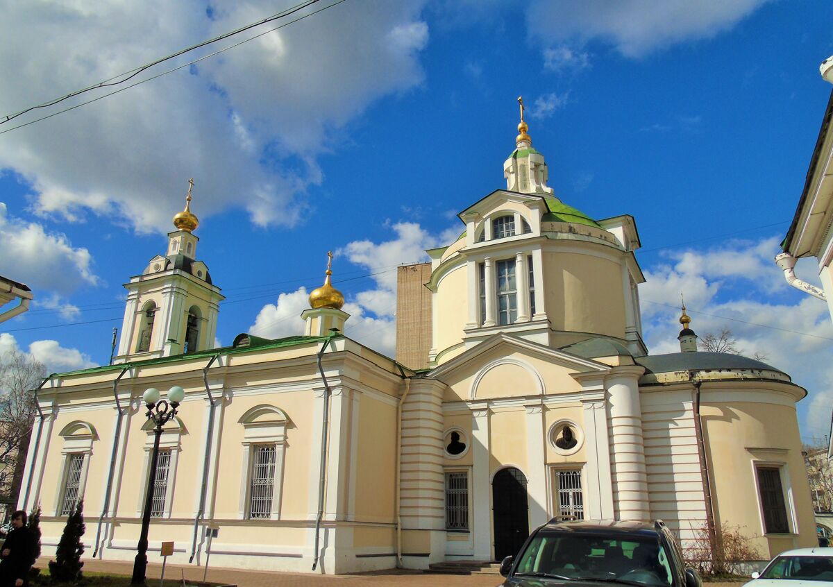 Церковь Николая Чудотворца в Кузнецкой слободе, Замоскворечье (Центральный административный округ (ЦАО), г. Москва). фасады