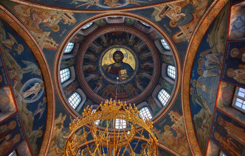 Церковь Троицы Живоначальной в Вишняках (в Больших Лужниках), Замоскворечье (Центральный административный округ (ЦАО), г. Москва). интерьер и убранство