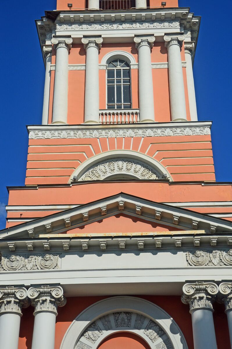 Церковь Троицы Живоначальной в Вишняках (в Больших Лужниках), Замоскворечье (Центральный административный округ (ЦАО), г. Москва). архитектурные детали