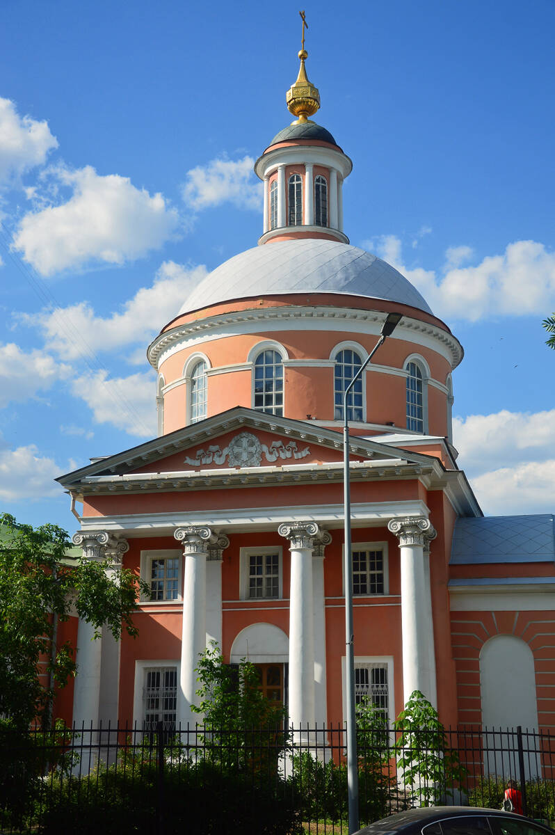 Церковь Троицы Живоначальной в Вишняках (в Больших Лужниках), Замоскворечье (Центральный административный округ (ЦАО), г. Москва). архитектурные детали