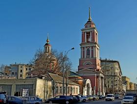 Москва. Церковь Троицы Живоначальной в Вишняках (в Больших Лужниках)