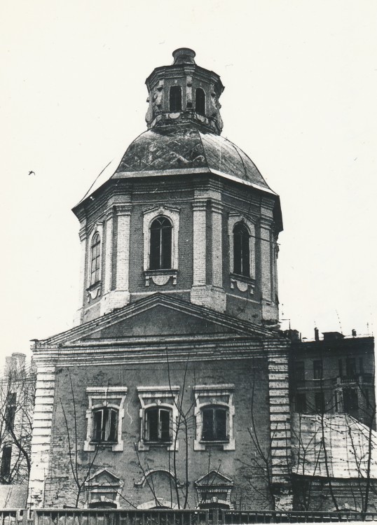 Замоскворечье. Церковь Спаса Преображения на Болвановке. архивная фотография, Собственная съемка