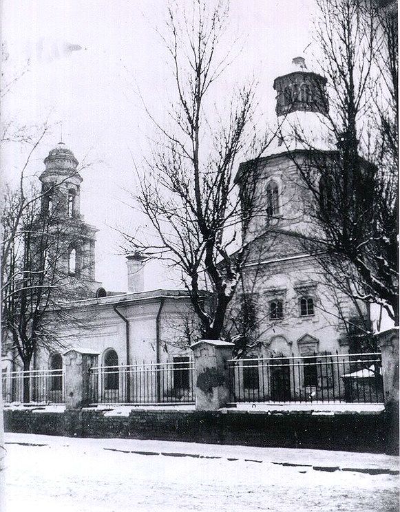 Замоскворечье. Церковь Спаса Преображения на Болвановке. архивная фотография, Фото с сайта http://sontucio.livejournal.com