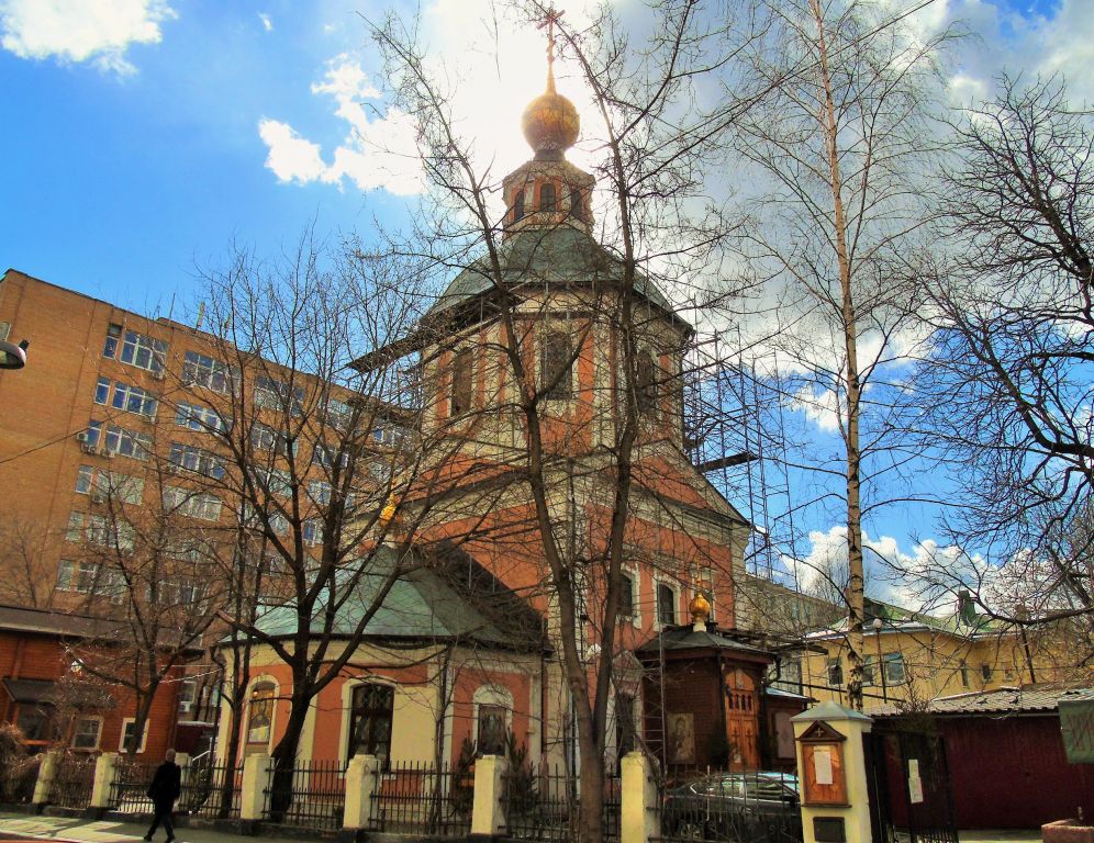 Церковь Преображения Господня на Болвановке, Замоскворечье (Центральный административный округ (ЦАО), г. Москва). фасады
