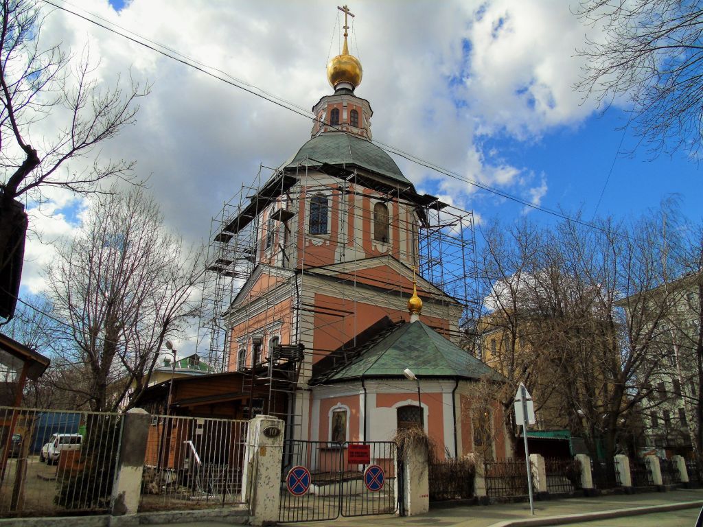 Церковь Преображения Господня на Болвановке, Замоскворечье (Центральный административный округ (ЦАО), г. Москва). фасады