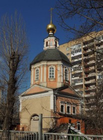 Москва. Церковь Спаса Преображения на Болвановке