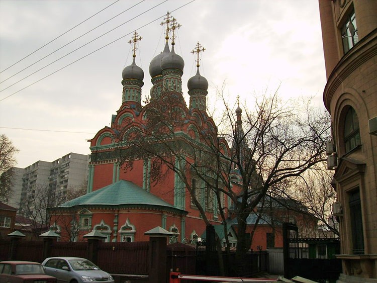 Якиманка. Церковь Григория Неокесарийского в Дербицах. дополнительная информация