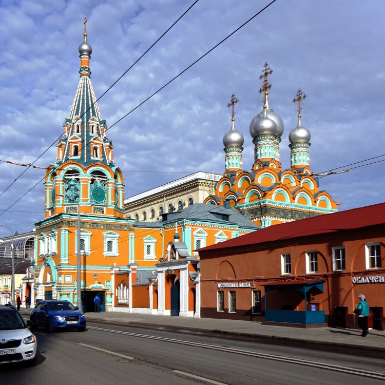 Якиманка. Церковь Григория Неокесарийского в Дербицах. фасады