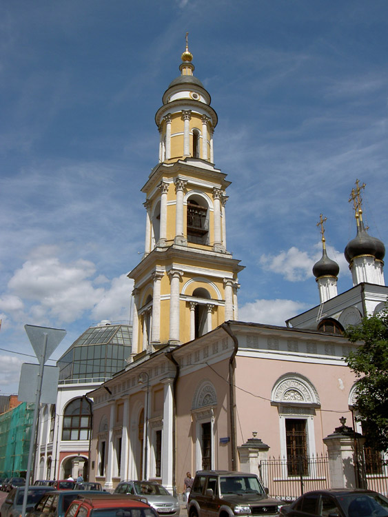 Церковь Николая Чудотворца в Толмачах, Якиманка (Центральный административный округ (ЦАО), г. Москва). фасады