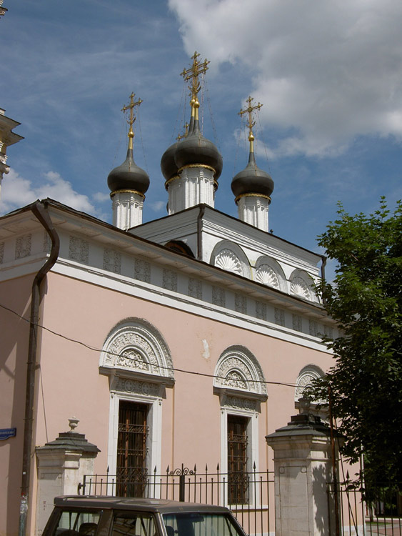 Церковь Николая Чудотворца в Толмачах, Якиманка (Центральный административный округ (ЦАО), г. Москва). фасады
