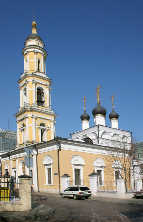 Церковь Николая Чудотворца в Толмачах, Якиманка (Центральный административный округ (ЦАО), г. Москва). фасады