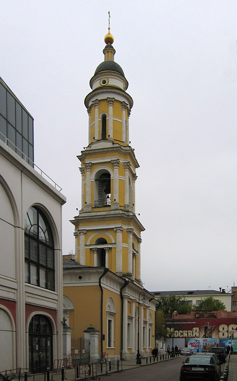 Якиманка. Церковь Николая Чудотворца в Толмачах. фасады, 		      