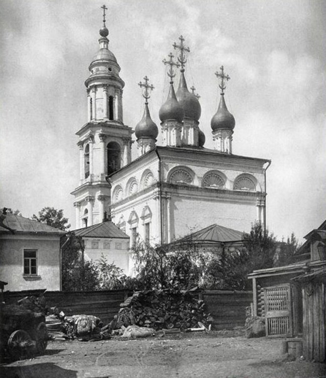 Церковь Николая Чудотворца в Толмачах, Якиманка (Центральный административный округ (ЦАО), г. Москва). графика, Альбом Найденова