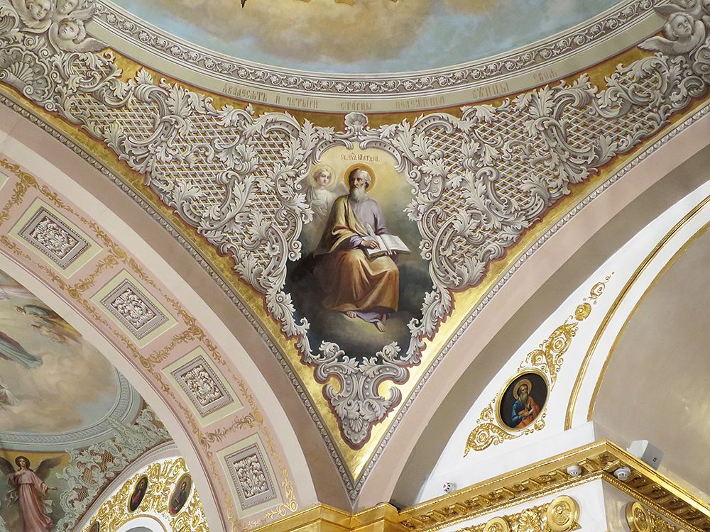 Церковь Николая Чудотворца в Толмачах, Якиманка (Центральный административный округ (ЦАО), г. Москва). интерьер и убранство, Святой апостол и евангелист Матфей.