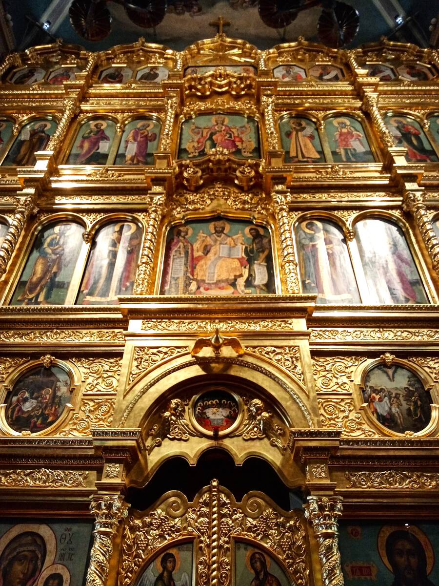 Церковь Николая Чудотворца в Толмачах, Якиманка (Центральный административный округ (ЦАО), г. Москва). интерьер и убранство, Главный иконостас