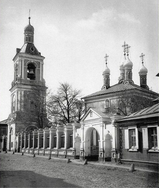 Якиманка. Церковь Николая Чудотворца в Голутвине. архивная фотография, Альбом Найденова