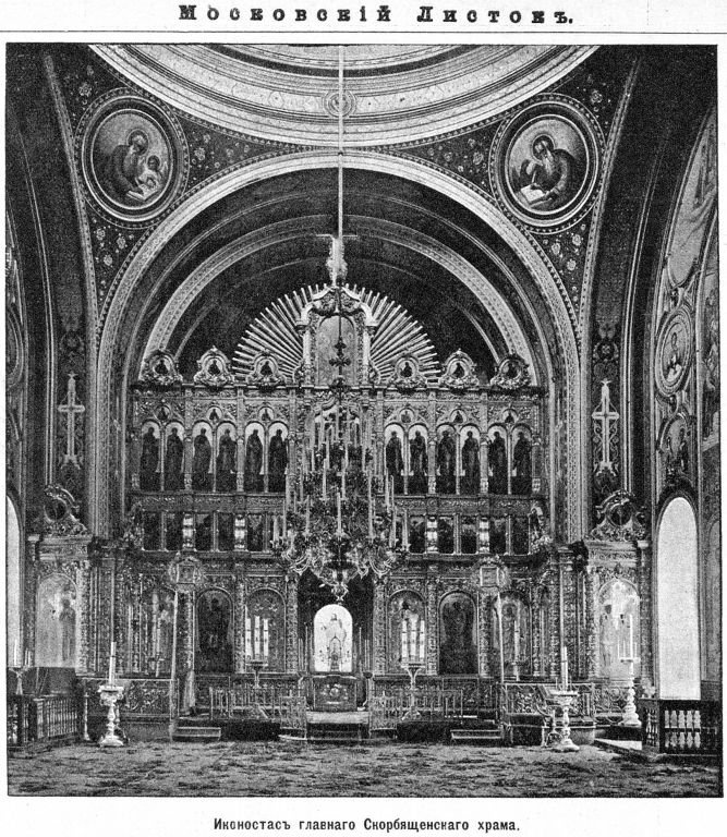 Церковь Флора и Лавра на Зацепе и иконы Божией Матери 