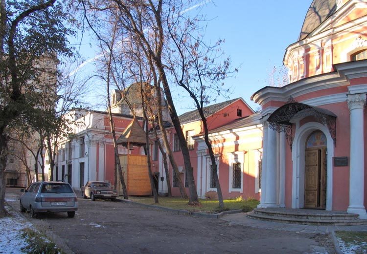 Церковь Екатерины на Всполье, Якиманка (Центральный административный округ (ЦАО), г. Москва). фасады