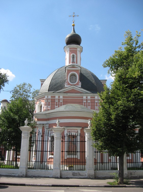 Якиманка. Церковь Екатерины на Всполье. фасады