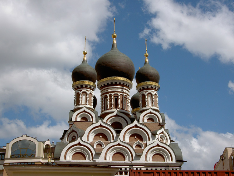 Замоскворечье. Церковь Георгия Победоносца (Рождества Пресвятой Богородицы) в Ендове. архитектурные детали