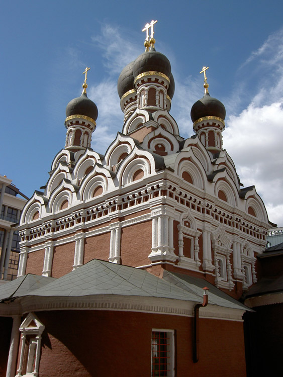 Церковь Георгия Победоносца (Рождества Пресвятой Богородицы) в Ендове, Замоскворечье (Центральный административный округ (ЦАО), г. Москва). архитектурные детали