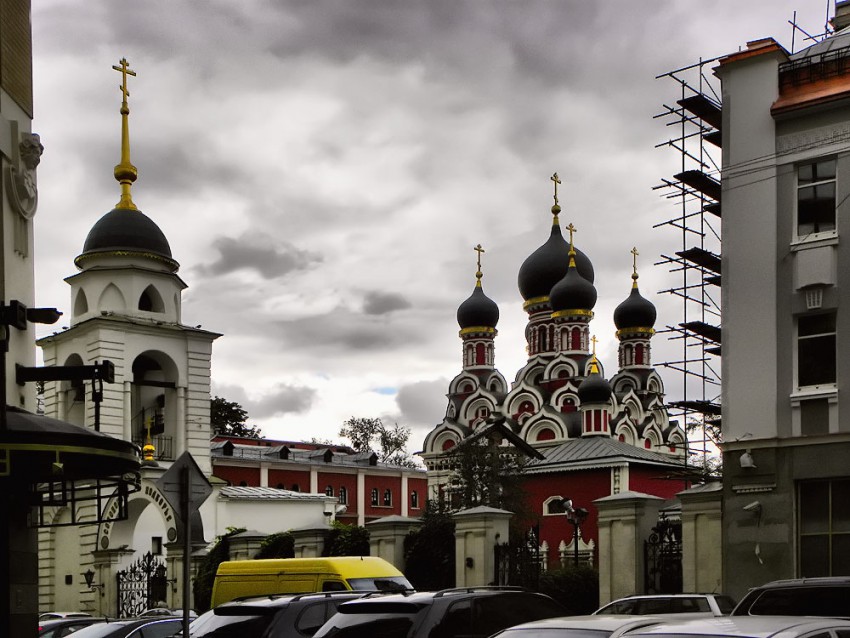 Церковь Георгия Победоносца (Рождества Пресвятой Богородицы) в Ендове, Замоскворечье (Центральный административный округ (ЦАО), г. Москва). фасады