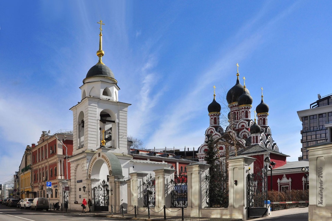 Церковь Георгия Победоносца (Рождества Пресвятой Богородицы) в Ендове, Замоскворечье (Центральный административный округ (ЦАО), г. Москва). фасады