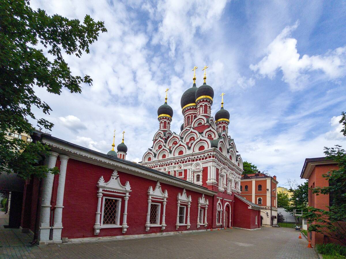 Церковь Георгия Победоносца (Рождества Пресвятой Богородицы) в Ендове, Замоскворечье (Центральный административный округ (ЦАО), г. Москва). фасады